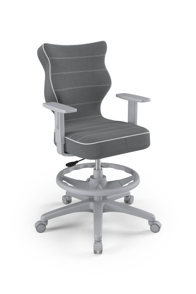 šedá  DUO 6 šedá kostra s područkami (4)