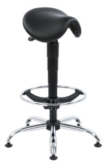 Antares Sedlová židle Sella T 1209 s kruhem a čalouněným sedákem