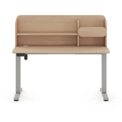 Dětský psací stůl AXIO s elektrickým ovládáním a policí (13)